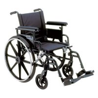 Show product details for Drive Medical Viper Plus GT Wheelchair 16", Flip Back, Detachable & Adjustable Height Full Arms
