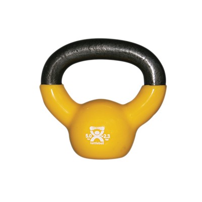 CanDo vinyl-coated kettlebell - Choose Size