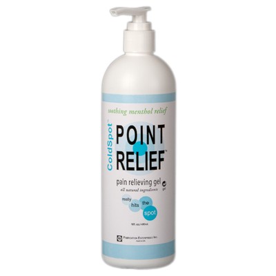 Point Relief ColdSpot Lotion - Gel Pump - 16 oz, Choose Quantity