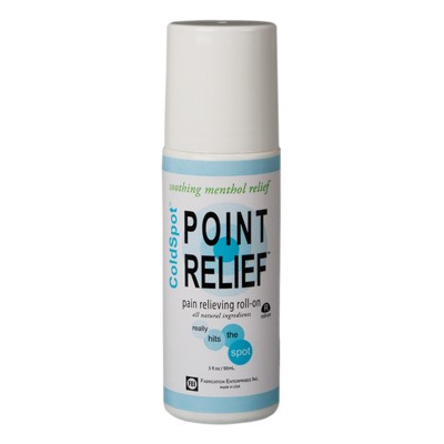 Point Relief ColdSpot Lotion - Roll-on Bottle - 3 oz, Choose Quantity