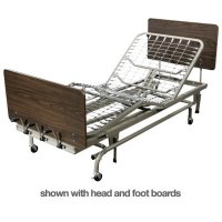 Show product details for Drive Medical Manual LTC Bed w/Spring Deck