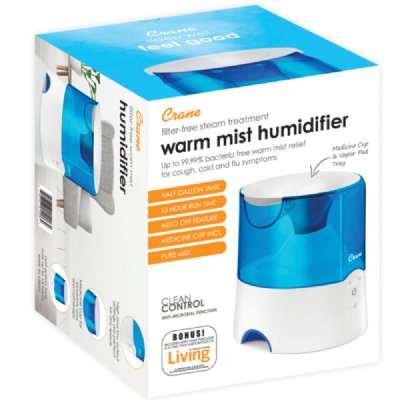 0.5 Gallon Warm Mist Humidifier