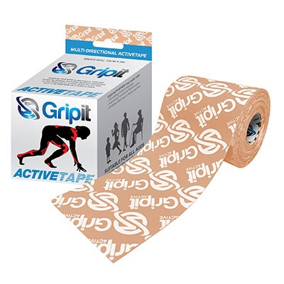 Gripit ACTIVETAPE, 3" x 5.5 yds, with logo, Choose Color