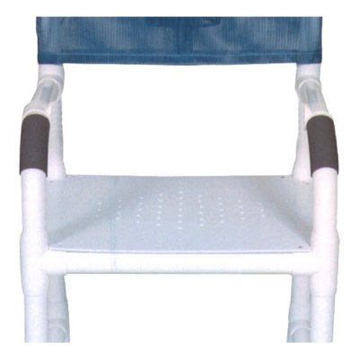 MJM Flat Stock Seat Upgrade for 20" PVC Shower Chair