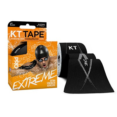KT TAPE PRO Extreme, Precut 10" Strip (20 each), Choose Color
