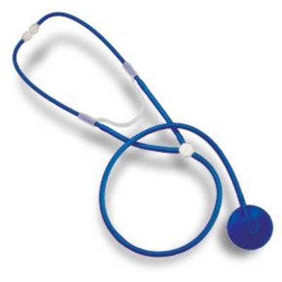 Single Head Disposable Stethoscope- Blue
