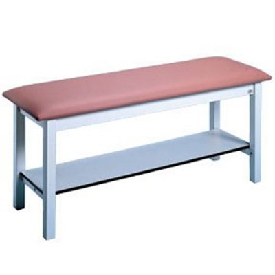 H-Brace Table w/Shelf, 72" x 24"