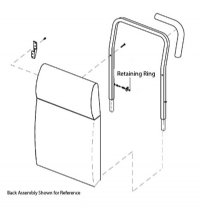 Show product details for Invacare Retaining Ring for Plunger Assembly