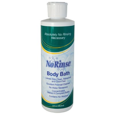 No Rinse Body Bath - 2 Oz Bottles - Case of 12