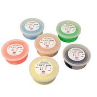 Show product details for Puff LiTE Exercise Putty - 6 piece set - 120cc - 1 of each