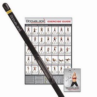 Show product details for Bodyblade Classic with wall chart and instructional video, black