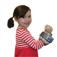 Show product details for The Adjustable Cuff pediatric wrist weight - 2 lb - 12 x 0.17 lb inserts - Tan, Choose Quantity