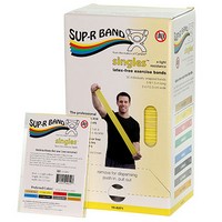 Show product details for Sup-R Band, latex-free, 5-foot Singles, 30 piece dispenser, Choose Color