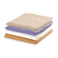 Show product details for Massage Sheet Set - Includes: Fitted, Flat and Cradle Sheets - Cotton Poly - Choose Color