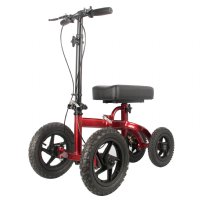 Show product details for Foldable All Terrain Knee Walker - Tuffcare
