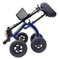 Show product details for All Terrain Foldable Seated Knee Scooter