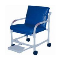 Show product details for Non-Magnetic MRI PVC Transport Chair, 20" Wide