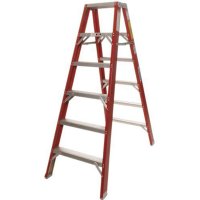 Show product details for MRI Non-Magnetic Double Sided Fiberglass Step Stool Ladder