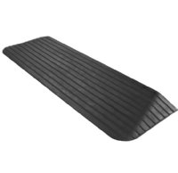 Show product details for EZ-Access Rubber Threshold Ramp with Beveled Sides