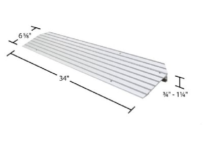 EZ-Access Threshold Ramp - 6-5/8" x 34"