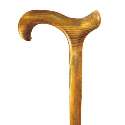 Coopers Of England Gentlmens Derby Handle Walking Stick in Chestnut